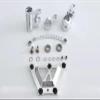 GTBRacing CNC Aluminum 1/5 RC Car Losi 5ive T RC Parts Steering System Arm &Top Chassis Plate Set Upgrade Part view 1