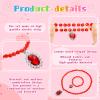 Sureio 7 Sets Girl Dress up Jewelry Toddler Princess Bracelet Necklaces Kids Valentine's Day Costume Jewelry Set for Girl Tea Costume Party(Oval, Heart Pendant) view 3