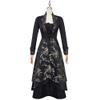 Weixu Witch Cosplay Costume Dress for Women of Vengerberg Deluxe Uniform Halloween Outfit L view 1