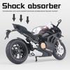 COOLPUR Die Cast Motorcycle Model for Ducati V4, Realistic Motorcycle Model, 1:12 Scale Kids Moto Toy or Collection, Boyfriend,Young Peoples Gift(Black) view 4
