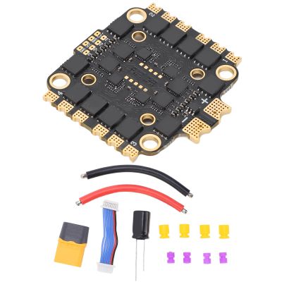 Alomejor 4 in 1 RC ESC 45A Electronic Speed Controller with Double Hole Spacing for FPV RC Drone