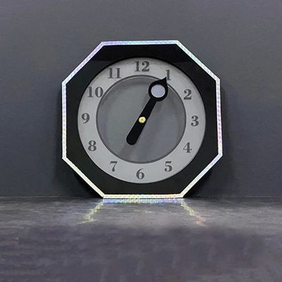 ZQION Wand Thru Clock Magic Tricks Cane Silk Pass Thru Clock Professional Magician Props Magic Silk Magic Cane Gimmicks Mentalism Stage Illusion Props