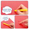 Yexiya 3 Pcs Magnetic Drawing Board for Kids, Toddler Travel Drawing Kit Magnet Sketch Thread Board with Stylus Pen and Beads Toy for Child Quiet Time Activities(Multicolor,7 x 8.5 Inches) view 3
