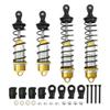 RCAWD Aluminum Big Bore Shocks Upgrades for Arrma 1/8 Kraton 6S BLX Outcast Notorious - 4PCS Front Rear Full Metal Dampers Absorbers, Replace ARA330621 ARA330622 view 1