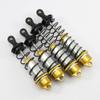 RCAWD Aluminum Big Bore Shocks Upgrades for Arrma 1/8 Kraton 6S BLX Outcast Notorious - 4PCS Front Rear Full Metal Dampers Absorbers, Replace ARA330621 ARA330622 view 3