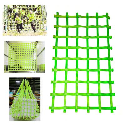 DREAMOSA Cargo Net Climbing,Climbing Net,Treehouse Accessories Kids Indoor Jungle Gym Net Swing Rope Bridge Climbing Wall Play Structure Safety Playground Netting Hammock Nets,Custom Netting