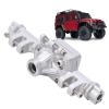 Dilwe RC Rear Axle Housing RC Car Parts, Aluminium Alloy 128 mm x 48 mm Rear Portal Axle Housing for 1/10 RC Car RC Accessories(Silver) view 1