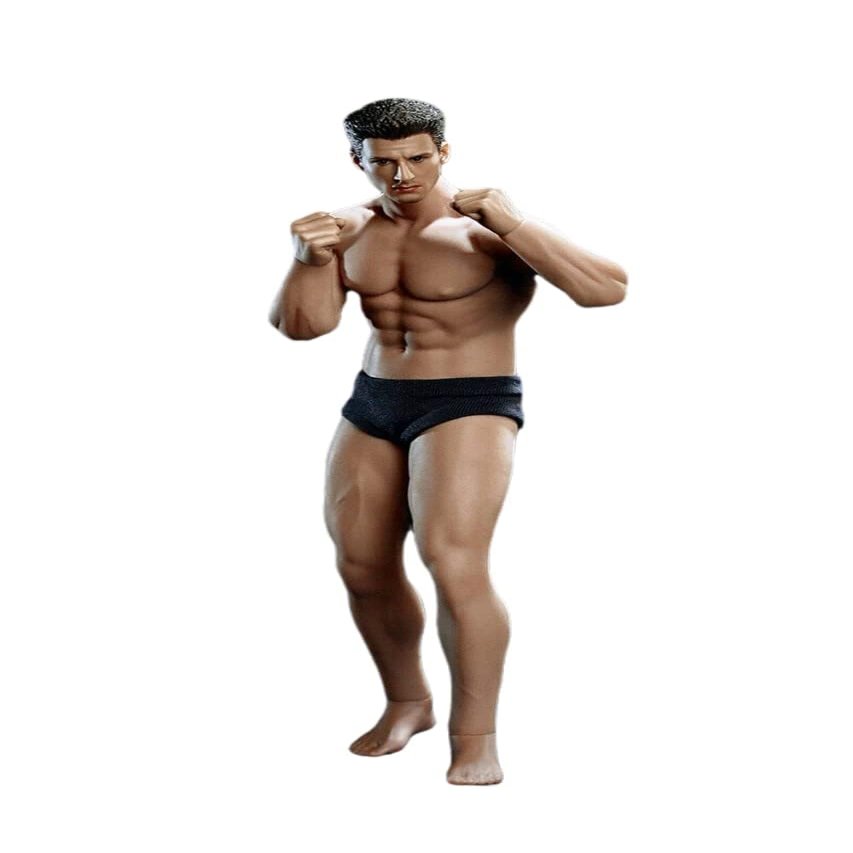 1/12 Scale Action Figure,6inch Male/Female Super-Flexible Seamless Body Doll Toy Collection (TM01A Normal Male Action Figure)