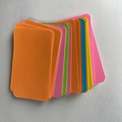 2.5" x 3.5" Blank Assorted Color Playing Cards, 52 Blank Cards for Learning Games, Studying, Vocabulary Flash Cards, DIY Games, Classroom and More