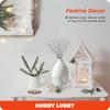 Hobby Lobby Christmas Silver Glitter & Sequin Ball Accent Pick for Holiday Tree Decor view 4