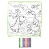 19.5" Dinosaur Washable Doodle MAT view 1