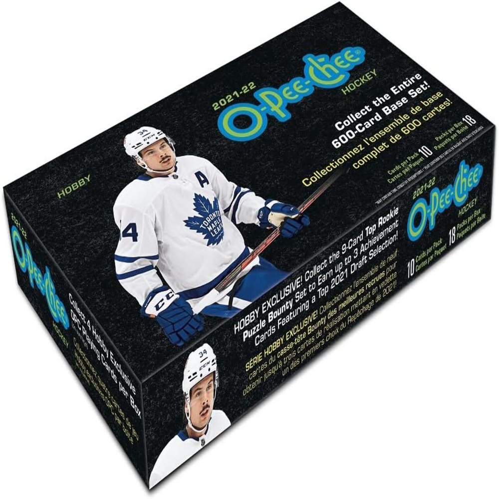2021-22 UPPER DECK O Pee CHEE Hockey Hobby Box