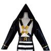 Weixu Cosplay Costume Golden Wind Outfit with Hat Halloween Christmas Party Suit for Women XS view 4