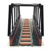 Classic Train Building Bridge City Passenger Express Train Tracks Toys Accessories Railroad Construction Building Block Compatible with Major Brand (Black Bridge) view 4