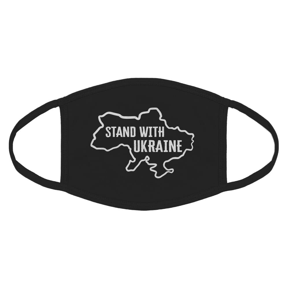 Indica Plateau Stand with Ukraine Cotton Face Mask