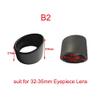 Lab Microscope Slides 2PCS Biological Stereo Microscope, Use Rubber Eye Guards Cylinder Eye Shield Cups Microscope Parts (Color : B2) view 2