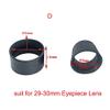 Lab Microscope Slides 2PCS Biological Stereo Microscope, Use Rubber Eye Guards Cylinder Eye Shield Cups Microscope Parts (Color : D) view 2