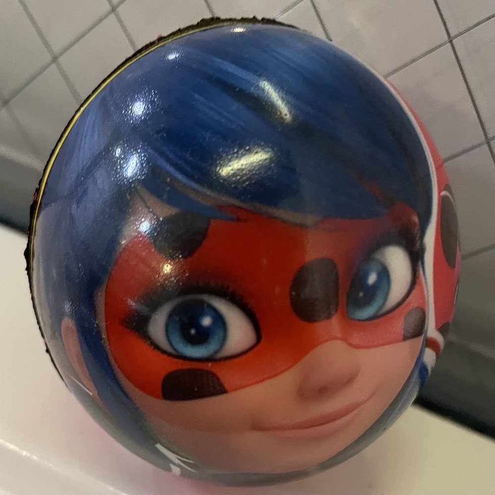 What Kids Want, Inc. Miraculous Ladybug 3inch Bounce Ball 2-Pack
