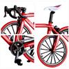 1:8 Scale Die-Cast Alloy Mini BMX Mountain Bike Finger Bicycle Model Toy Desktop Decoration Crafts for Cycling Lovers Bike Racers Athletes Children Boys and Girls (Red) view 4
