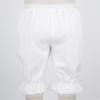 Agoky Kids Girls Classic Pantaloon Pettipants Victorian Pantaloons Halloween Carnival Party Costume Loose Lace Trim Bloomers White 13-14 view 4