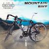 1:8 Scale Die-Cast Alloy Mini Mountain Bike Bicycle Model Toy Desktop Decoration Crafts for Cycling Lovers Bike Racers Athletes Children Boys and Girls (Black) view 4