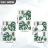 YYZZH Green Tropical Monstera Tree Leaves Jungle Palm Leaf Floral Pattern Unused Outlet Cover Switch Plate 2.9" X 4.6" Light Outlet Wall Plate Decoration Wallplate Cover view 2