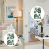 YYZZH Green Tropical Monstera Tree Leaves Jungle Palm Leaf Floral Pattern Unused Outlet Cover Switch Plate 2.9" X 4.6" Light Outlet Wall Plate Decoration Wallplate Cover view 4