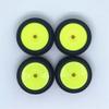 KingVal 4PCS Replacement Durable RC Tyre Wheel 112x46mm Hex Joint 17mm Compatible with 1/8 Off-road Car Buggy Redcat Team Losi VRX HPI Kyosho HSP Carson Hobao RC Car view 1