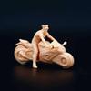 ZEDACA (4 Pcs) 1:64 Cavalry Locomotive Men Women Miniature Sand Table Villain Scene White Model Need to Be Colored by Yourself(Height About 2.8cm) view 3