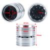 Que-T 4pcs/Set Metal Rear Wheel Rims Hubs for 1:14 Tamiya Trailer Tractor Truck Climbing RC Car view 2
