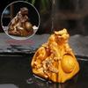 XIALON 9.5cm Color Changing Tea Pet Ornaments Tiger Tea Table Tea Play Kung Fu Tea Set view 2