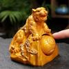 XIALON 9.5cm Color Changing Tea Pet Ornaments Tiger Tea Table Tea Play Kung Fu Tea Set view 3