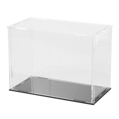 Acrylic Display Box for and Collectibles Clear Collection Display Case for Anime Figures Dolls and Model Sets 4.72 X 4.13 X 4.72 Inches