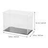 Acrylic Display Box for and Collectibles Clear Collection Display Case for Anime Figures Dolls and Model Sets 4.72 X 4.13 X 4.72 Inches view 3
