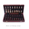 WDBB Chess Chess Set,Magnetic International Chess Shatter Resistant,Travel Portable Folding Set,15.1''/17.7'' Chess Puzzle Game Gifts for Chess Lovers and learners (Size : 15.1 * 15.1in) view 3