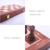 WDBB Chess Chess Set,Magnetic International Chess Shatter Resistant,Travel Portable Folding Set,15.1''/17.7'' Chess Puzzle Game Gifts for Chess Lovers and learners (Size : 15.1 * 15.1in) view 4