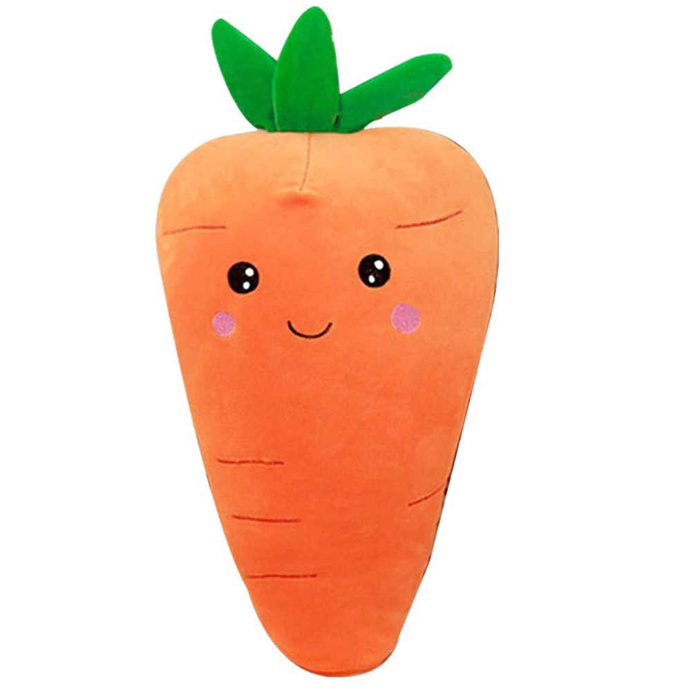 ASkinds Cartoon Carrot Plush Toy, 30inch Cute C arrot Shape Pillow Stuffed Carro t Toy Soft Doll for Boys Girls