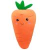 ASkinds Cartoon Carrot Plush Toy, 30inch Cute C arrot Shape Pillow Stuffed Carro t Toy Soft Doll for Boys Girls view 1