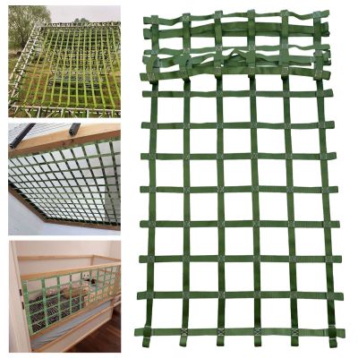 DREAMOSA Cargo Net for Climbing,Custom Net,Hammock Kids Playground Backyard Set Outdoor Climbing Structures Treehouse Climbing Wall Backyard Jungle Gyms Rope Climb Swingset,Slackline Accessories