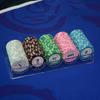 1pc Box Chip Rack Acrylic Organizer Poker Chips Storage Organizer Poker Chip Container Poker Chips Container Poker Chips Organizer Creative Chips Container Poker Chips Case view 2