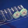 1pc Box Chip Rack Acrylic Organizer Poker Chips Storage Organizer Poker Chip Container Poker Chips Container Poker Chips Organizer Creative Chips Container Poker Chips Case view 4