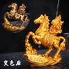 XIALON 13.5cm Color Changing Horse Tea Pet Ornaments Tea Table Creative Tea Play Kung Fu Tea Set view 2