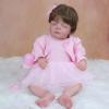 YIHANGG 50cm Sleeping Reborn Baby Doll Realistic 3D-Paint Skin with Visible Veins 20 Inch Eyes Closed Toddler Doll Soft Silicone Girl Toy Like Real Art Doll Dress Up view 1