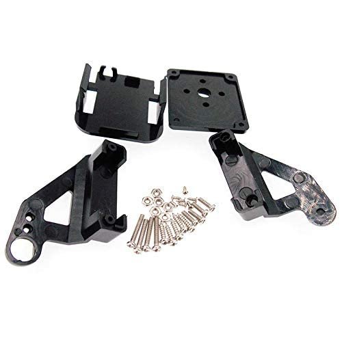 1PCS Servo Bracket PT Pan/Tilt Camera Platform Anti-Vibration Camera Mount for Aircraft FPV Dedicated Nylon PTZ for 9G SG90 VE223P0.3