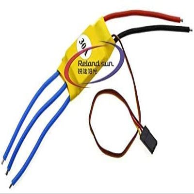 30A RC Brushless Motor Electric Speed Controller,Brushless Motor Speed Controller ESC servo Tester (ESC)