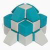 Freshly Picked MagnetBlox Magnetic Construction Blocks for Kids, Standard Set, Blue Gray view 1