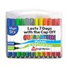 The Pencil GripMagic Stix Triangular Markers, Bullet Tip, 24 Colors/Pack, 2 Packs (TPG397-2) view 2
