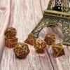 Dungeons and Dragons Dice DND Dice Set D and D dice Set D20 MTG Metal Dice Set Hollow Polyhedral Dice Role Playing Dice with Octopus Motifs for Dungeons and Dragons RPG Table Games view 3