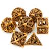 DND Dice Set Metal Dice Dungeons and Dragons Dice Gift Polyhedral Dice Set Role Playing Dice D20 Hollow Polyhedral Dices Sets for Dungeons and Dragons RPG MTG Table Games view 1