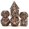 DND Dice Set Metal Dice Dungeons and Dragons Dice Gift Polyhedral Dice Set Role Playing Dice D20 Hollow Polyhedral Dice Set for Dungeons and Dragons RPG MTG Table Games view 4